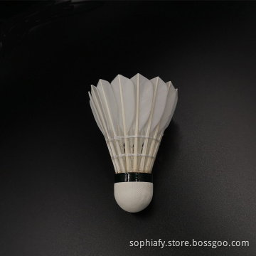 Beginner Level 76 Speed Synthetic Cork Ball Badminton